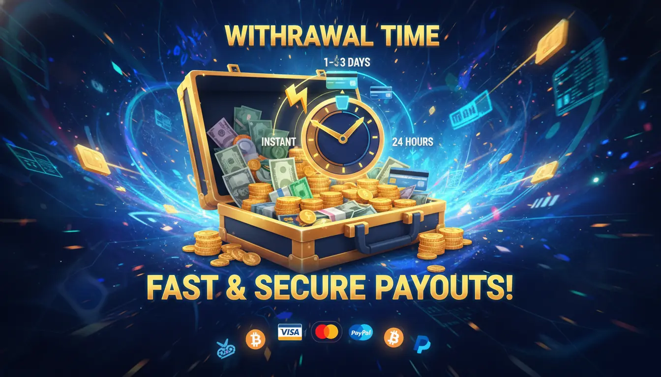 Shuffle casino uttakstid